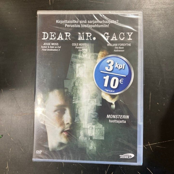 Dear Mr. Gacy DVD (avaamaton) -jännitys-